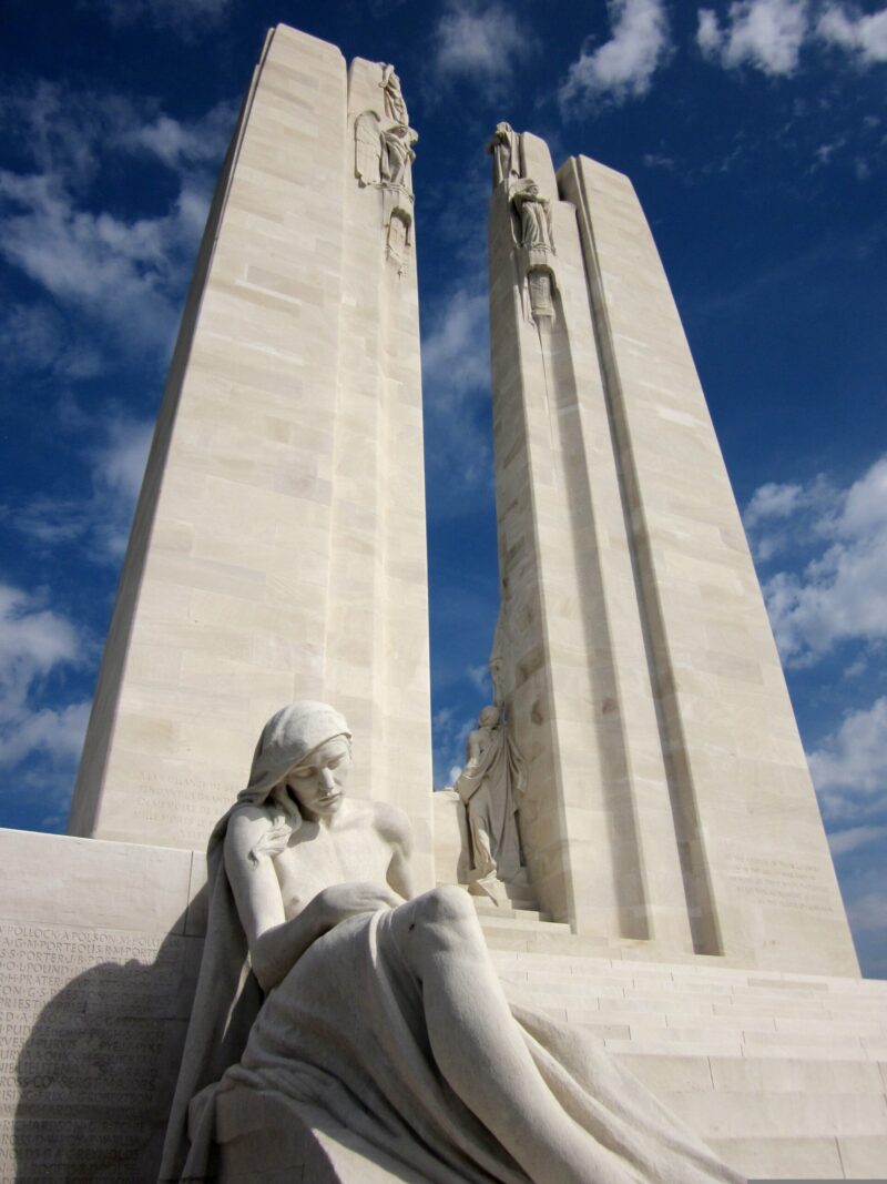 Vimy-Ridge-Canadian-Memorial-mourning-woman-statue